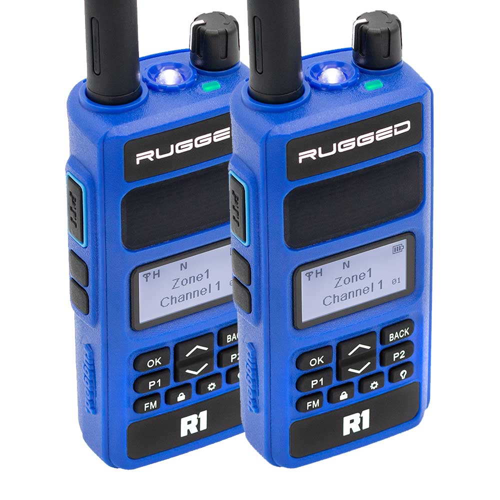 Rugged Radio Handheld R1 Radio (2 Pack)