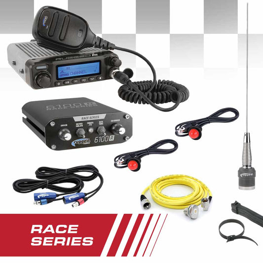 Race Kit - Complete RACE SERIES Kit / M1 RACE SERIES Radio and 6100 RACE SERIES Intercom