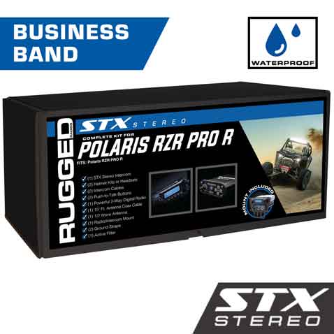 Rugged Radios Polaris Pro R Complete STX Kit