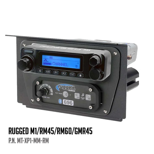 Polaris XP1 Mount Kit for M1 / RM60 / GMR45 Radio and Rugged Intercom